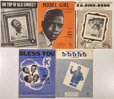 Lot 304 - SOUL / DOO WOP / R&B SHEET MUSIC.