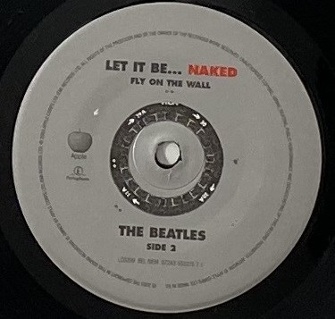 Lot 2 - THE BEATLES - LET IT BE NAKED LP (2003 + 7"/ BOOKLET - 07243 595438 0 2)