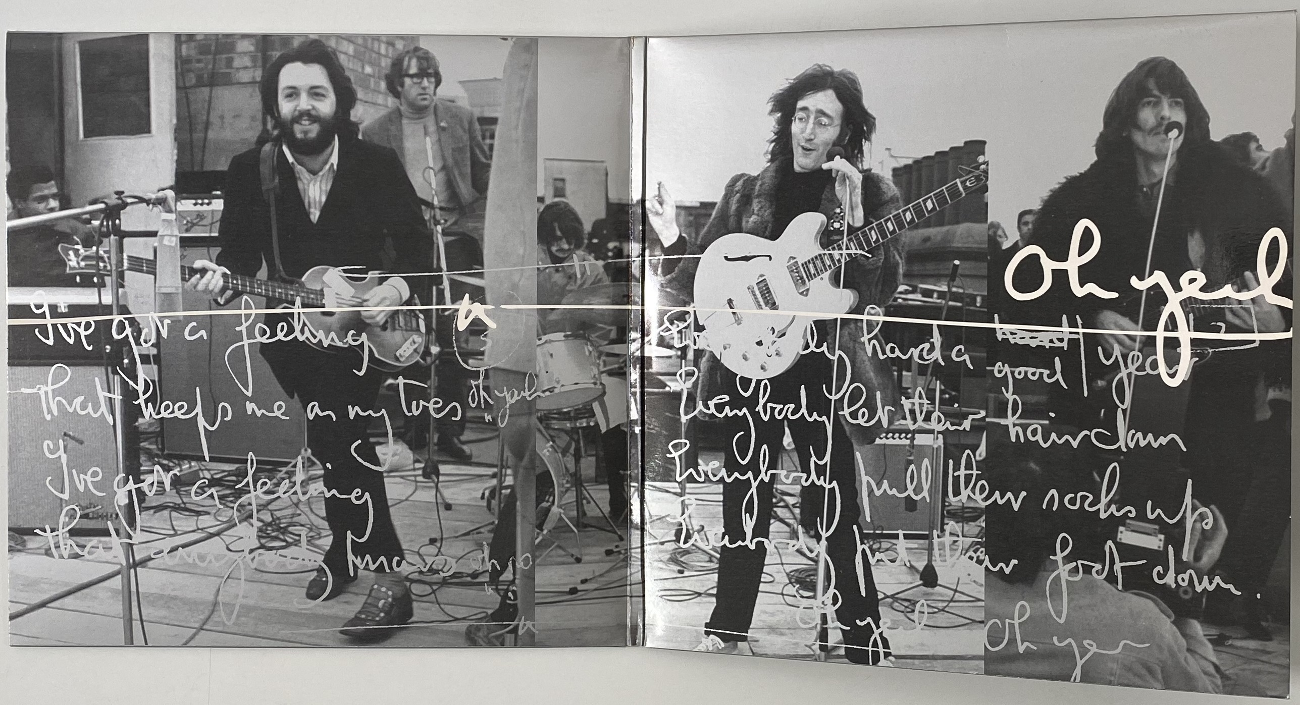 Lot 2 - THE BEATLES - LET IT BE NAKED LP (2003 + 7