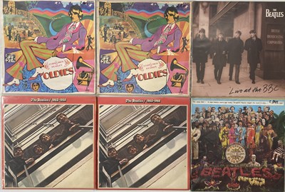 Lot 8 - THE BEATLES AND RELATED - LPs