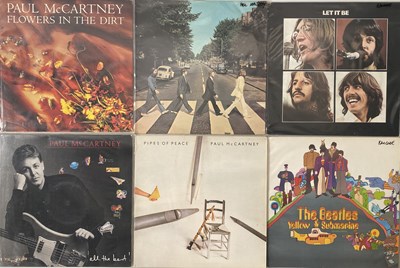 Lot 10 - THE BEATLES AND RELATED/ SOLO - REISSUES LP COLLECTION