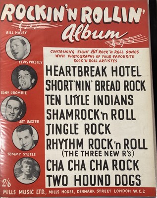 Lot 388 - ROCK N ROLL / POP - SHEET MUSIC COLLECTION.