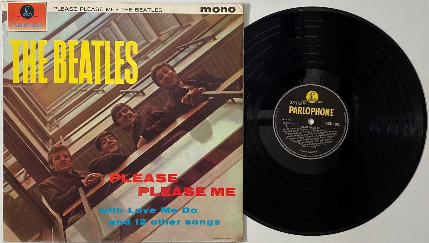 Lot 27 - THE BEATLES - PLEASE PLEASE ME LP (UK MONO FIFTH PRESSING - PMC 1202)
