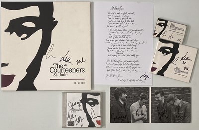 Lot 11 - THE COURTEENERS - ST. JUDE COLLECTION (INC SIGNED LP/ CD/ CASSETTE)