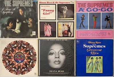 Lot 663 - DIANA ROSS / SUPREMES - LP COLLECTION