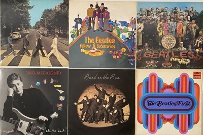 Lot 33 - THE BEATLES AND RELATED - LP PACK