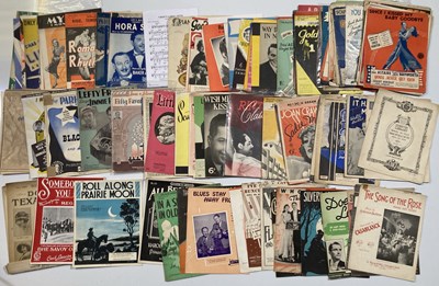 Lot 72 - SHEET MUSIC ARCHIVE.