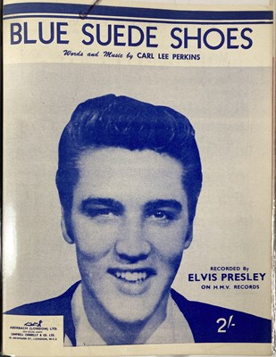 Lot 73 - SHEET MUSIC - ELVIS PRESLEY ARCHIVE.