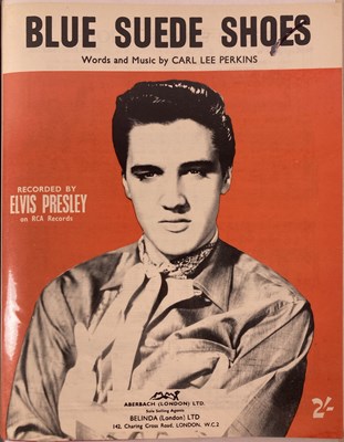 Lot 73 - SHEET MUSIC - ELVIS PRESLEY ARCHIVE.