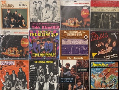 Lot 702 - THE ANIMALS - 7" COLLECTION