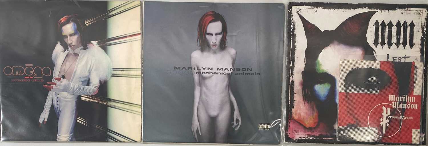 Lot 51 - MARILYN MANSON - LP/ 7" RARITIES PACK