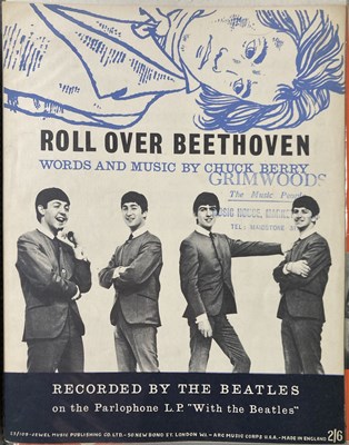 Lot 86 - THE BEATLES - SHEET MUSIC COLLECTION.