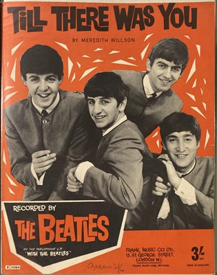 Lot 86 - THE BEATLES - SHEET MUSIC COLLECTION.