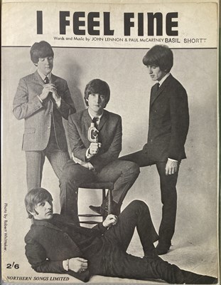 Lot 86 - THE BEATLES - SHEET MUSIC COLLECTION.