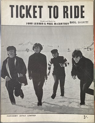 Lot 86 - THE BEATLES - SHEET MUSIC COLLECTION.
