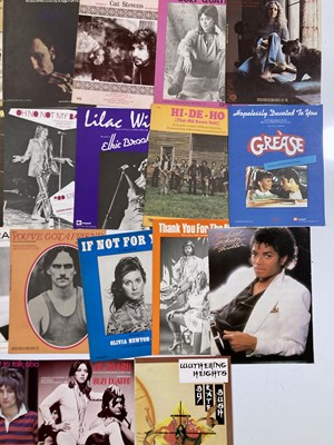 Lot 75 - 1970S SHEET MUSIC - ROCK AND POP.