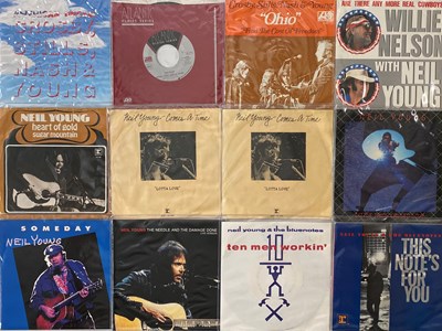 Lot 707 - CSNY & RELATED - 7" COLLECTION