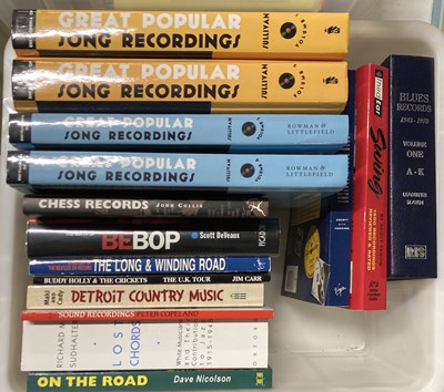 Lot 102 - JAZZ AND BLUES BOOKS.