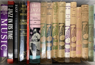 Lot 103 - JAZZ BOOKS COLLECTION.