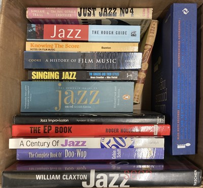 Lot 103 - JAZZ BOOKS COLLECTION.