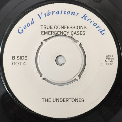 Lot 61 - THE UNDERTONES - TEENAGE KICKS EP (GOT4 - OG BLACK/WHITE SLEEVE DESIGN)