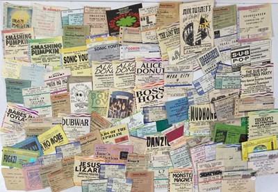 Lot 134 - 1990S GRUNGE/ALT/ROCK TICKET / PASS COLLECTION.