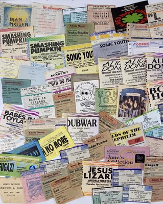 Lot 134 - 1990S GRUNGE/ALT/ROCK TICKET / PASS COLLECTION.