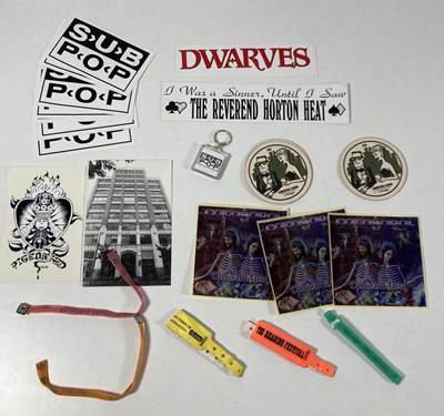 Lot 134 - 1990S GRUNGE/ALT/ROCK TICKET / PASS COLLECTION.