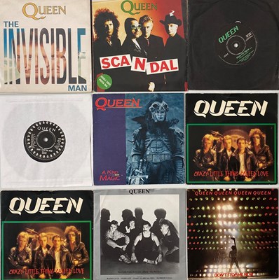 Lot 722 - QUEEN - 7" COLLECTION