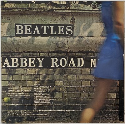 Lot 38 - THE BEATLES - ABBEY ROAD LP (ORIGINAL UK 'MISALIGNED' COPY - PCS 7088).
