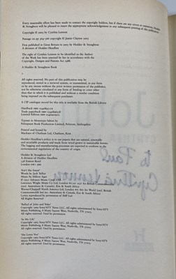 Lot 140 - GEORGE MARTIN / CYNTHIA LENNON SIGNED BOOKS.