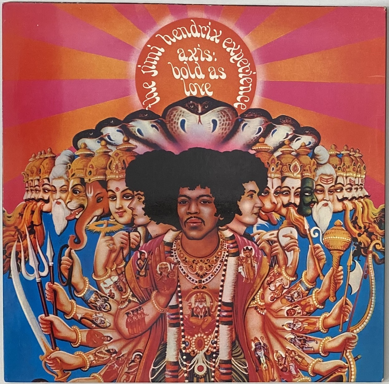Lot 71 JIMI HENDRIX AXIS BOLD AS LOVE LP