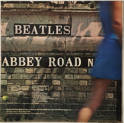 Lot 56 - THE BEATLES - ABBEY ROAD LP (ORIGINAL UK 'MISALIGNED' COPY - PCS 7088)