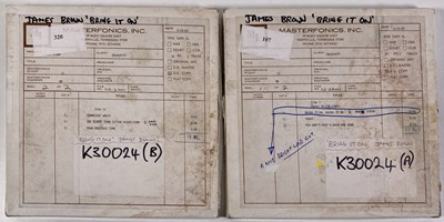 Lot 455 - JAMES BROWN - BRING IT ON MASTER TAPES.