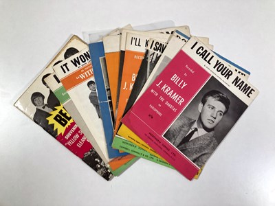 Lot 91 - THE BEATLES - COLLECTION OF SHEET MUSIC.