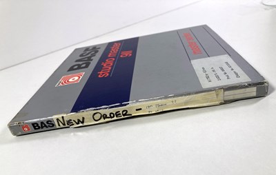 Lot 429 - NEW ORDER - 1980S RADIO INTERVIEW RECORDING TAPE.