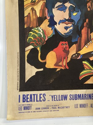 Lot 120 - THE BEATLES - ITALIAN POSTERS ON BOARD.