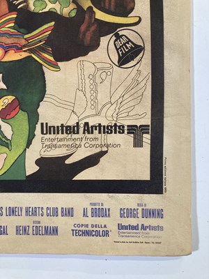 Lot 120 - THE BEATLES - ITALIAN POSTERS ON BOARD.