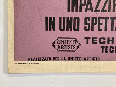 Lot 120 - THE BEATLES - ITALIAN POSTERS ON BOARD.