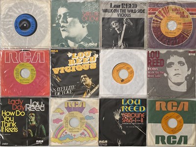 Lot 764 - LOU REED / THE VELVET UNDERGROUND - 7" COLLECTION