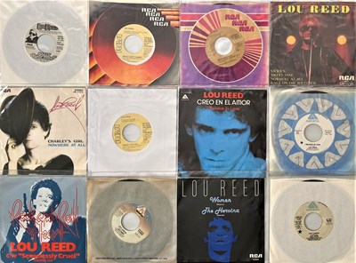 Lot 764 - LOU REED / THE VELVET UNDERGROUND - 7" COLLECTION