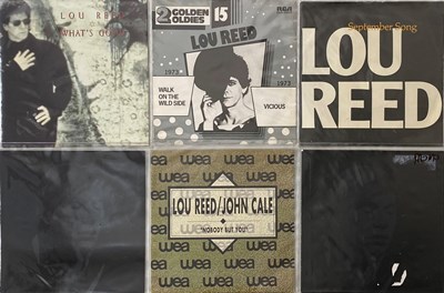 Lot 764 - LOU REED / THE VELVET UNDERGROUND - 7" COLLECTION