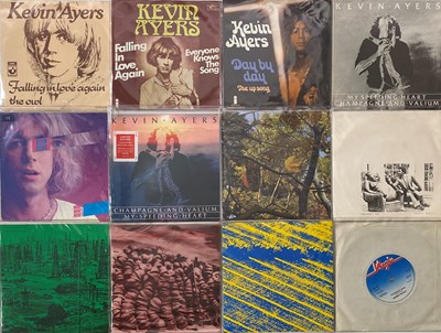 Lot 767 - KEVIN AYERS / ROBERT WYATT - 7" COLLECTION