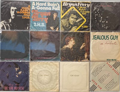 Lot 763 - ROXY MUSIC & RELATED - 7" COLLECTION