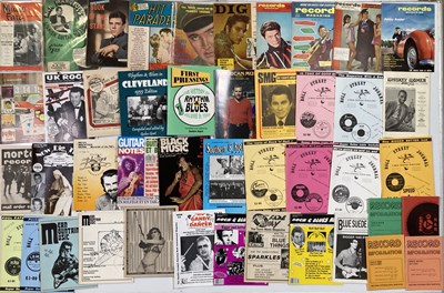 Lot 105 - MAGAZINE / ZINE ARCHIVE - ROCK / POP / BLUES AND MORE.