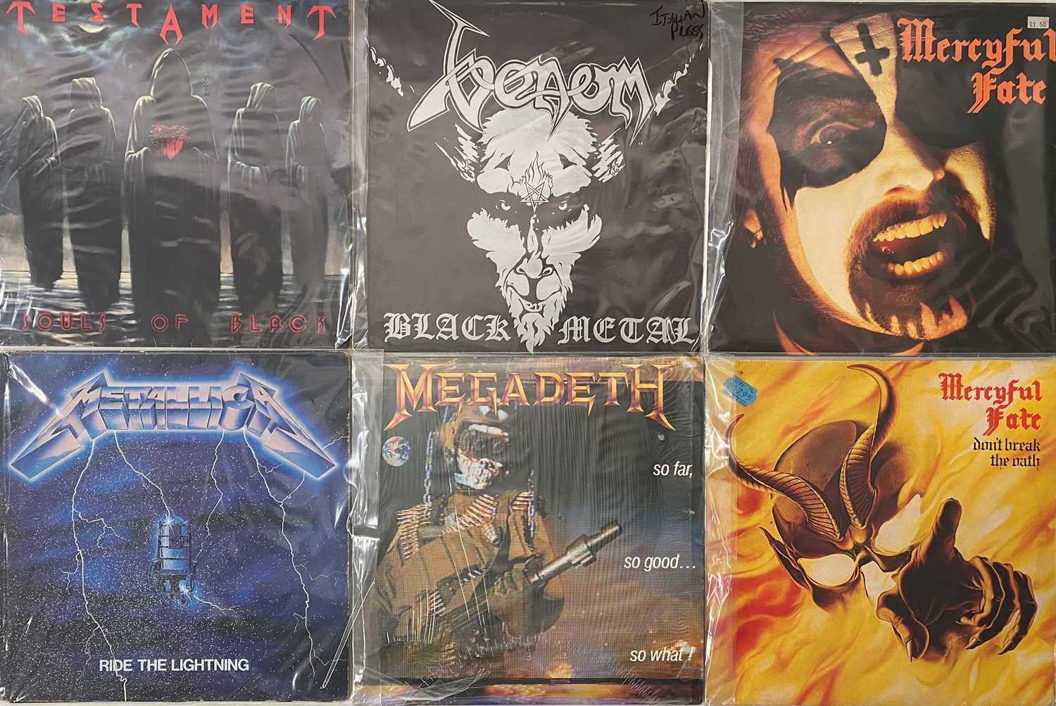 Lot 769 - METAL - LP / 12" COLLECTION