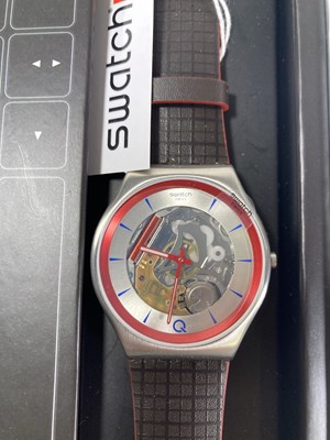 Lot 192 - JAMES BOND - NO TIME TO DIE SWATCH WATCH.