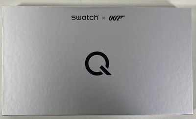 Lot 195 - JAMES BOND - NO TIME TO DIE Q SWATCH WATCH.