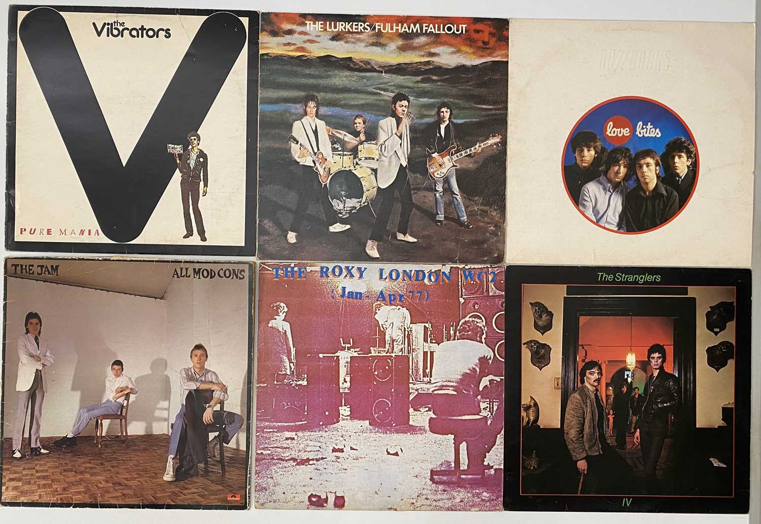 Lot 974 - PUNK/NEW WAVE/ROCK - LPs