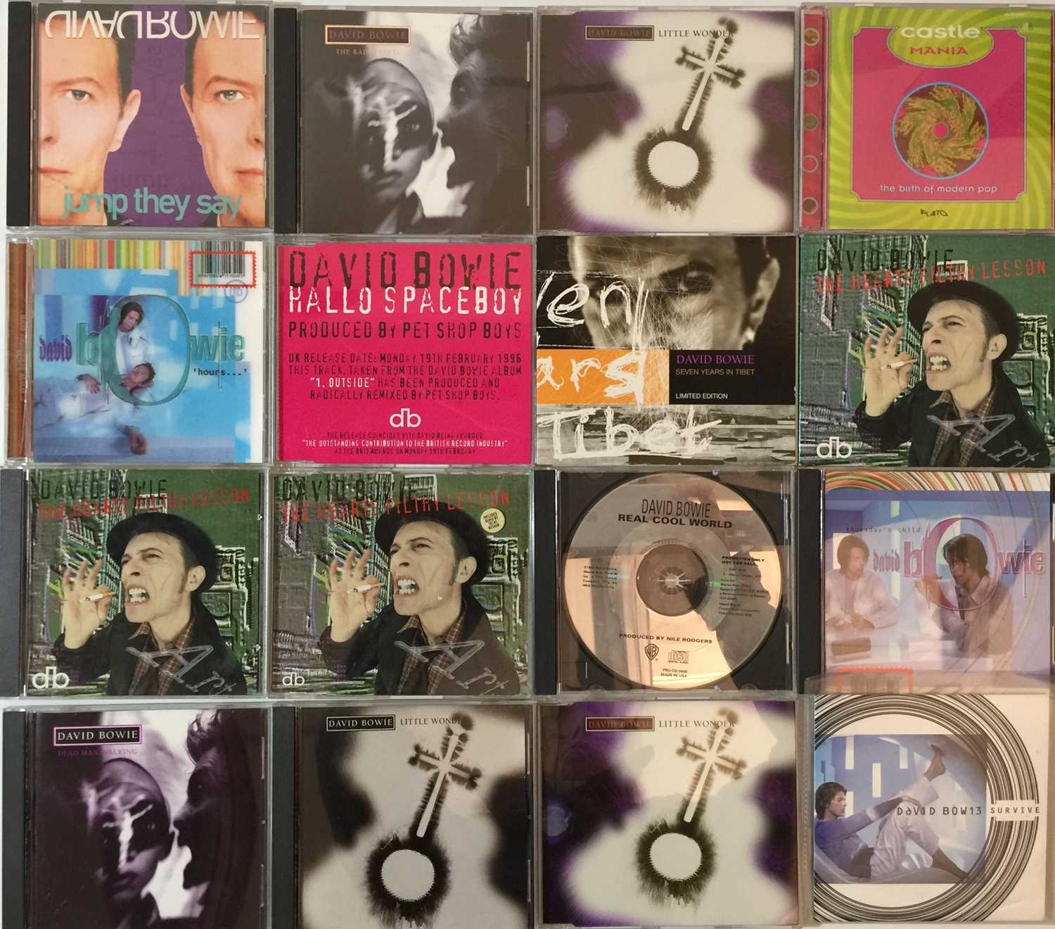 Lot 20 - David Bowie - Promo/Sampler CDs